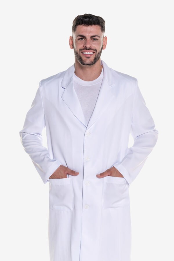 Jaleco Antúrio Masculino - Branco