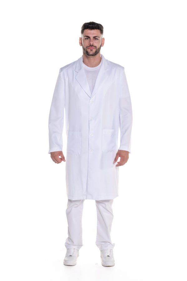 Jaleco Antúrio Masculino - Branco - Image 2