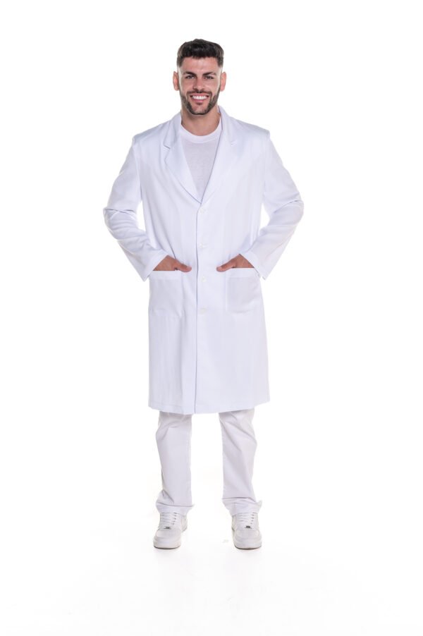 Jaleco Antúrio Masculino - Branco - Image 7