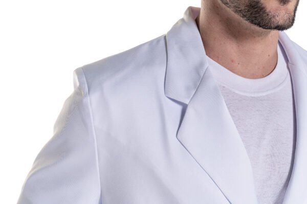 Jaleco Antúrio Masculino - Branco - Image 6