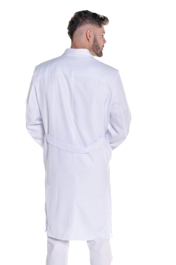 Jaleco Antúrio Masculino - Branco - Image 3