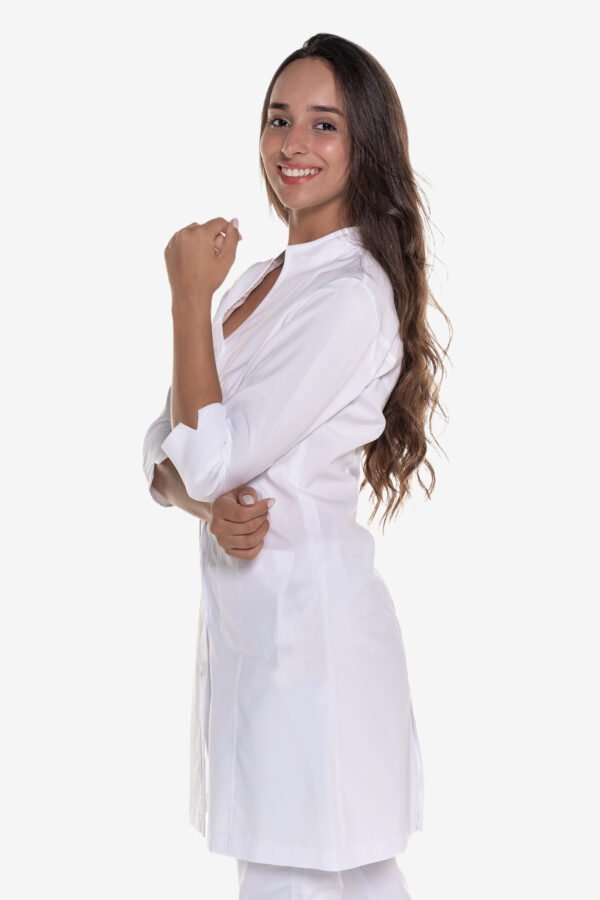 Jaleco Azaleia Microfibra 7/8 Feminino - Branco