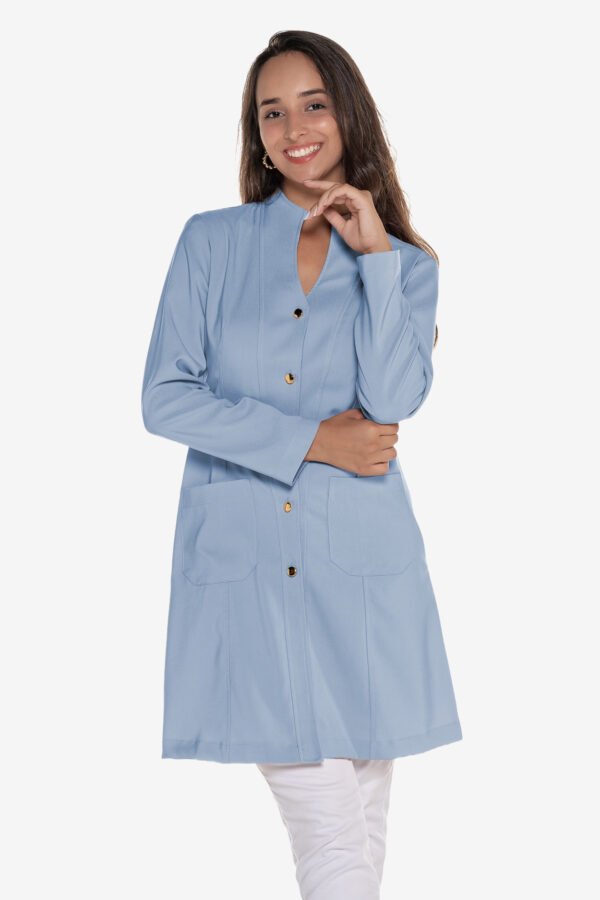 Jaleco Azaleia Feminino - Azul Claro