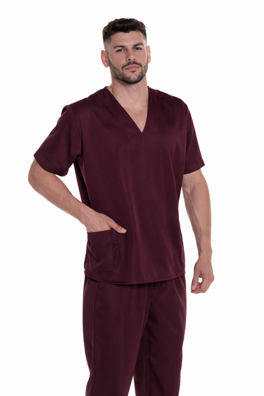 20260414_1208_Roupa Cor Vinho_remix_01kp68hmrheqesf7s52p5w12mq