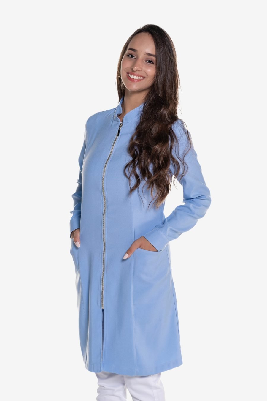 Violeta zíper azul1