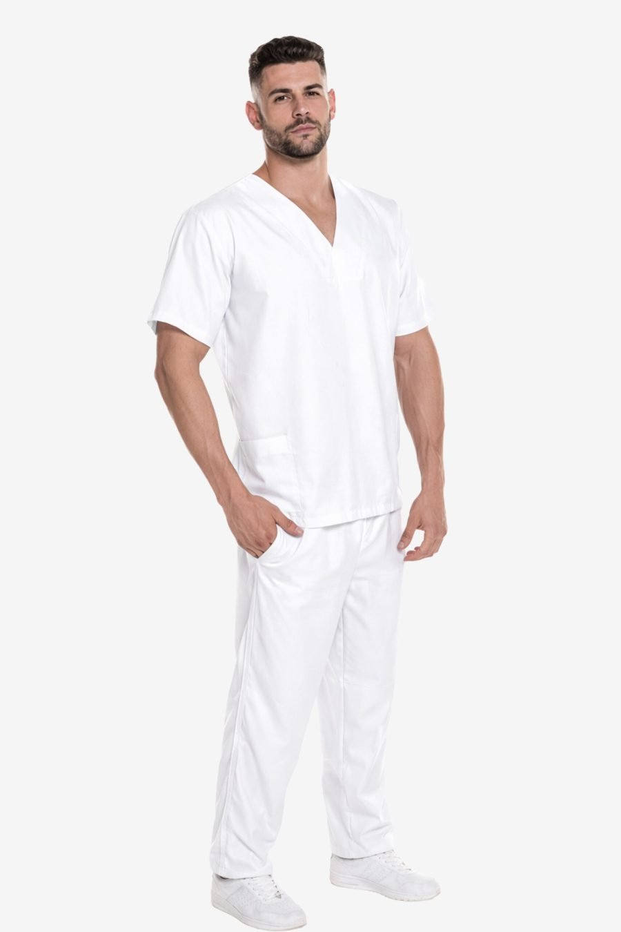 scrubs masc branco